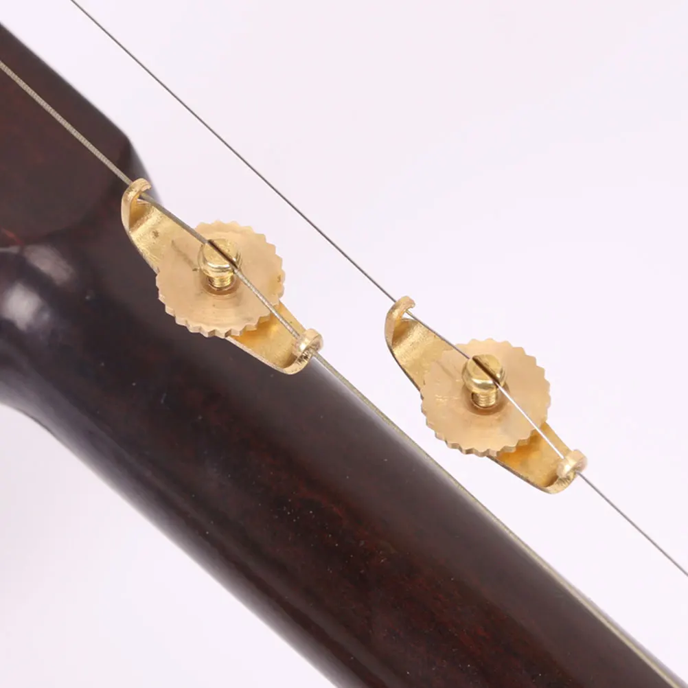 

12pcs Copper Fine Tuners for Erhu Strings Adjustment Tools Accessories Durable Easy to Use