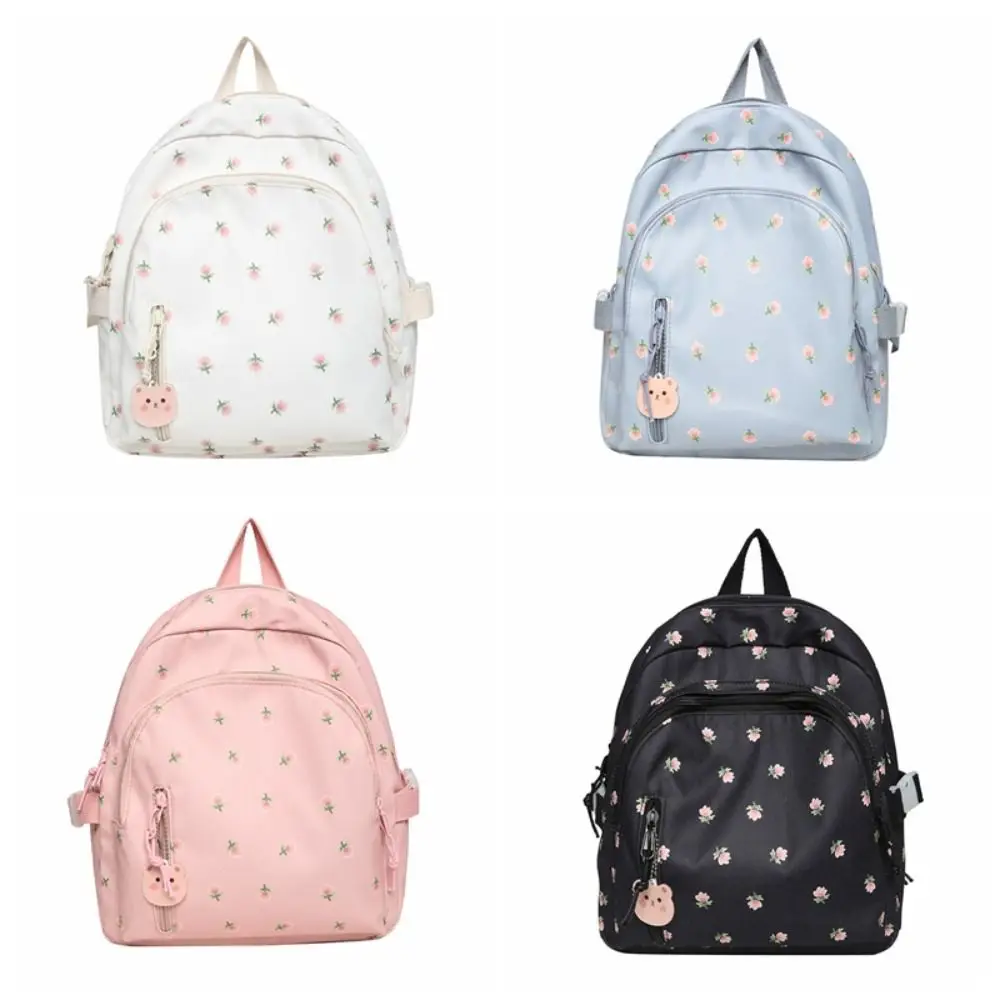 Mochila escolar à prova d'água de alta qualidade, mini bolsa escolar de nylon, bolsa de ombro casual para adolescentes