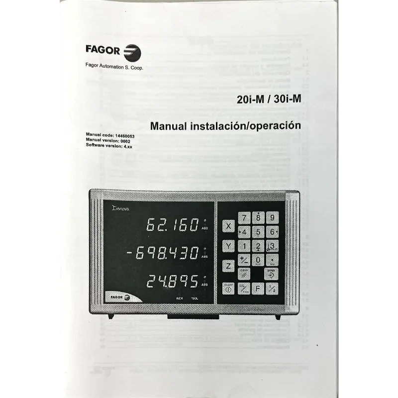 Instruction Manual for   20IM 30IM Display Control