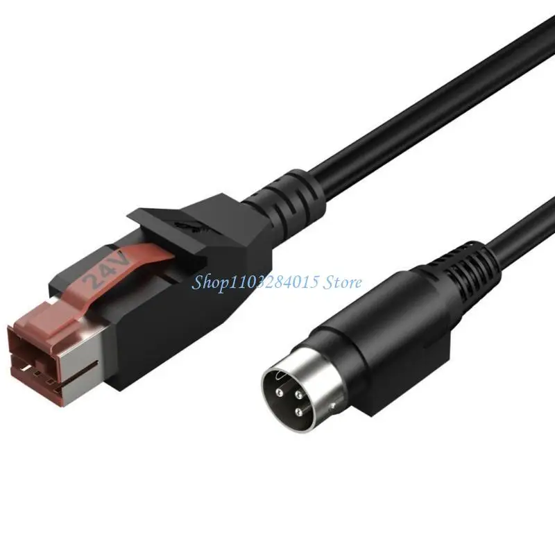 R6FF 24V Power USB to 3Pin Power Din Male Cable for Industrial Medically Accessories