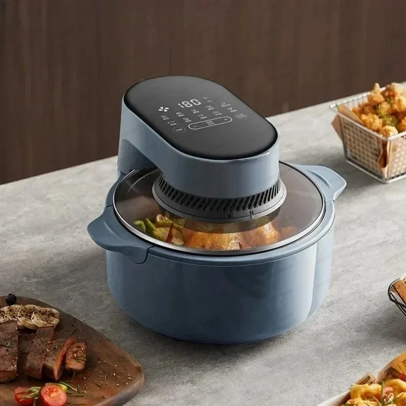 

Visible air fryer home kitchen 5L large capacity oil-free intelligent home air fryer No need to flip new
