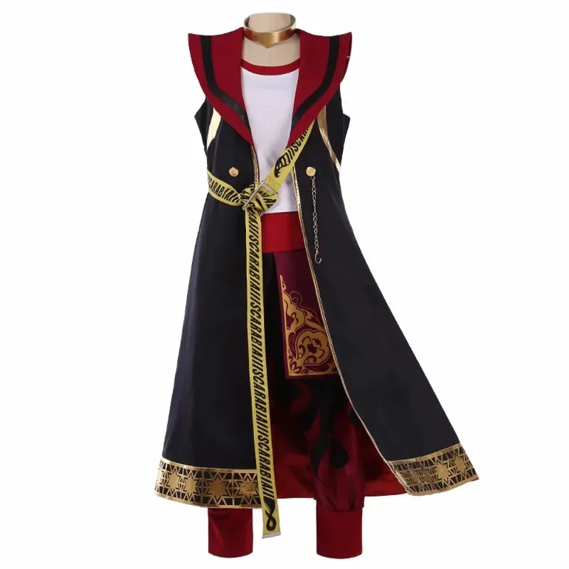 

Kalim Al-Asim Game Suit Gorgeous Uniform Party Role Play Fancy Outfit Halloween