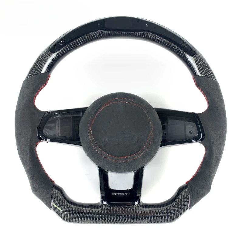 

Fengxuan For Volkswagen MK7.5 Golf GTI7 LED Carbon Fiber Car Steering Wheel Modification