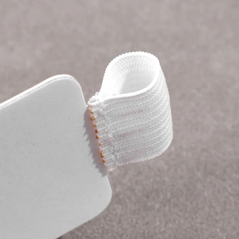 High Quality Portable Stylus Pen Holder Self Adhesive PU Leather Protective Pencil Clip Notebook Calendars Elastic Loop Cover