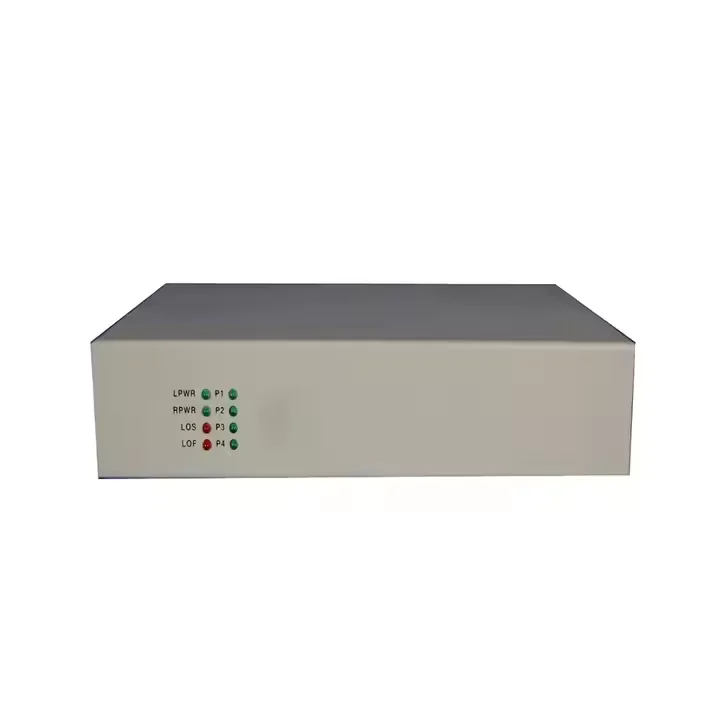 

4-портовый аналоговый телефон FXS/FXO и Ethernet через E1 PCM Мультиплексор Голос на E1 75 Ом