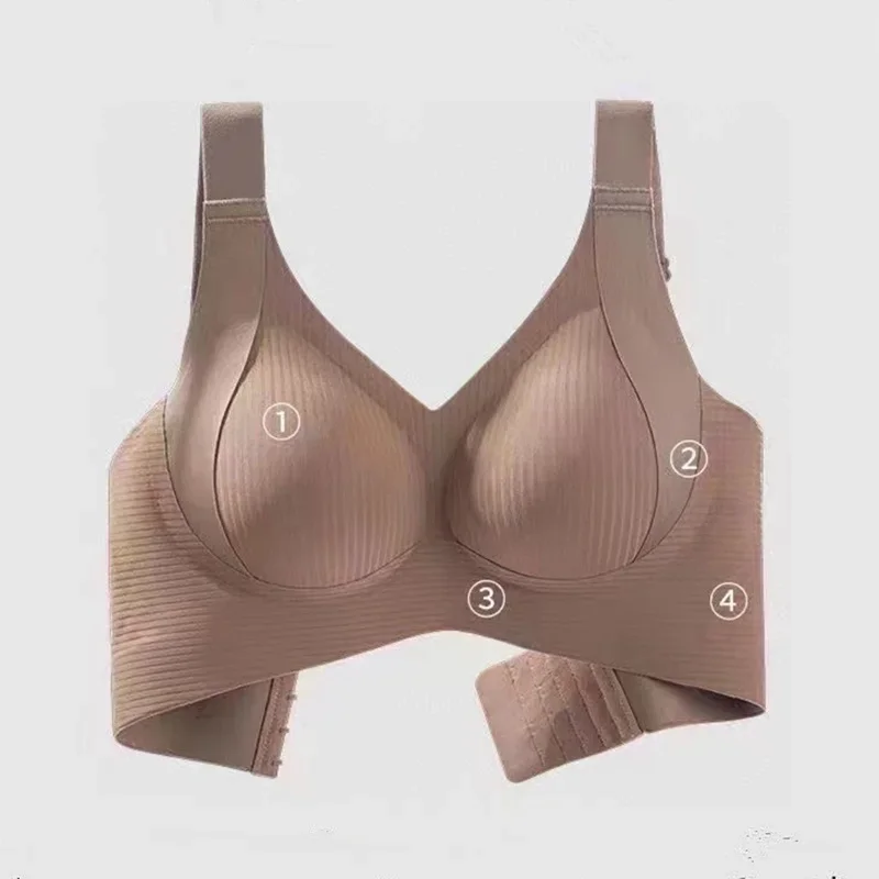 

Stainless Women's Underwear Without Steel Rings and Small Breasts Gathered with Beautiful Back Sports Ladies' Bra