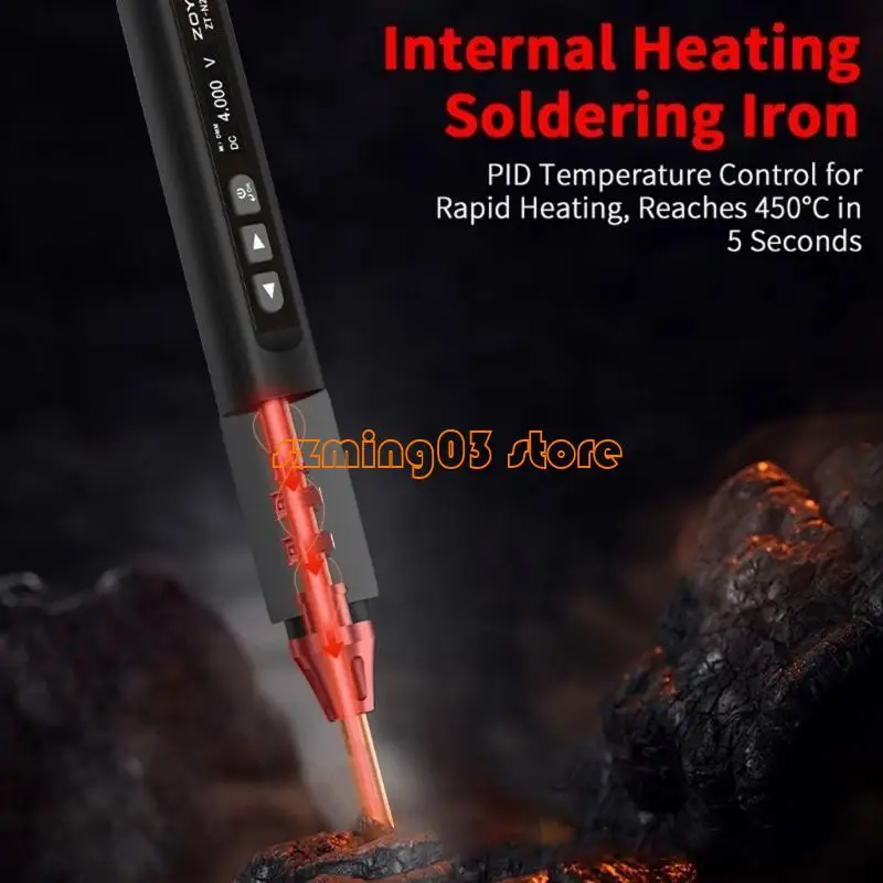 H9EC cordlessling oldering kits usb ascing cordlible soldering repair sett
