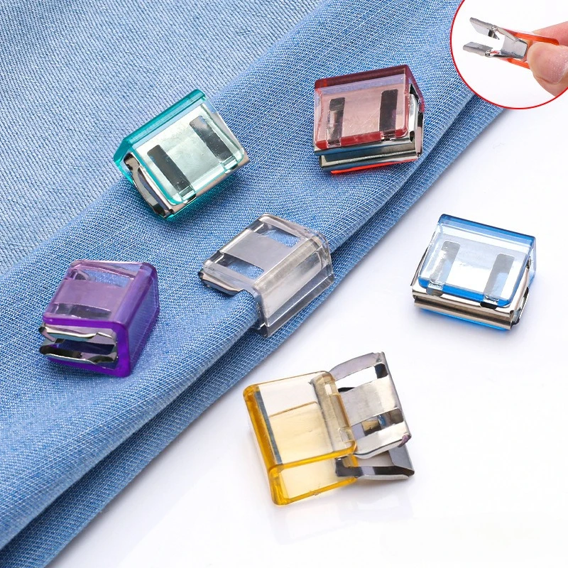 2/5pcs Invisible Leg Shortening Clip Non-slip Pants Edge Clothing Clip Binding Clips for Pants Hem Fixing Device DIY Crafting