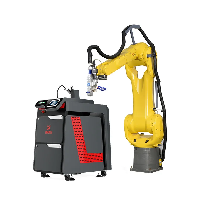 Laser automatic welding robot automatic welding bathroom door and window hardware laser welding special