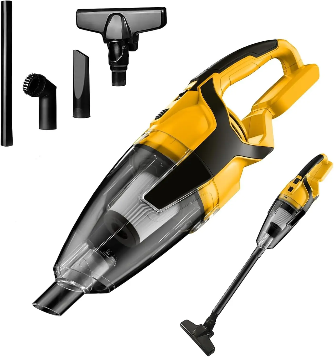 

120W Cordless Handheld Vacuum Cleaner Compatible with DeWalt 20v Max Battery, Portable for Hard Floor Carpet Pet Hair Cleaning