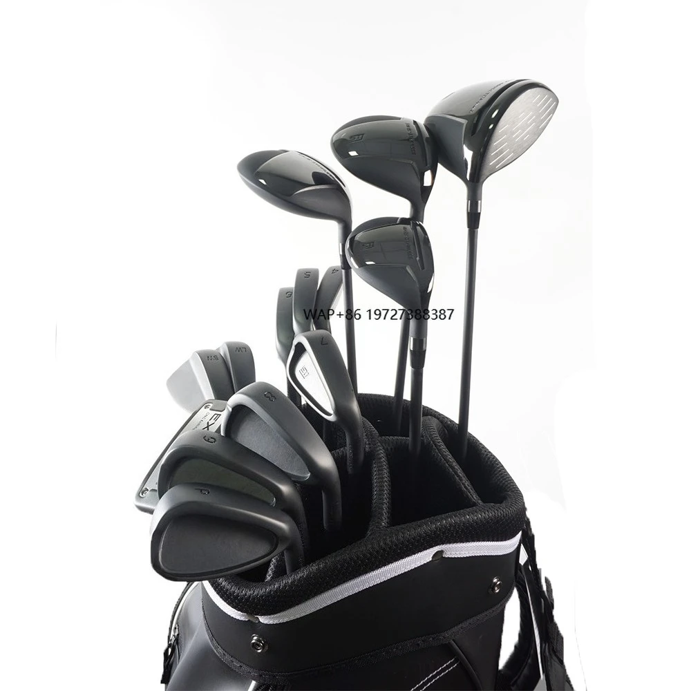 Wholesale Factory Direct Black Golf Clubs Complete Set Men