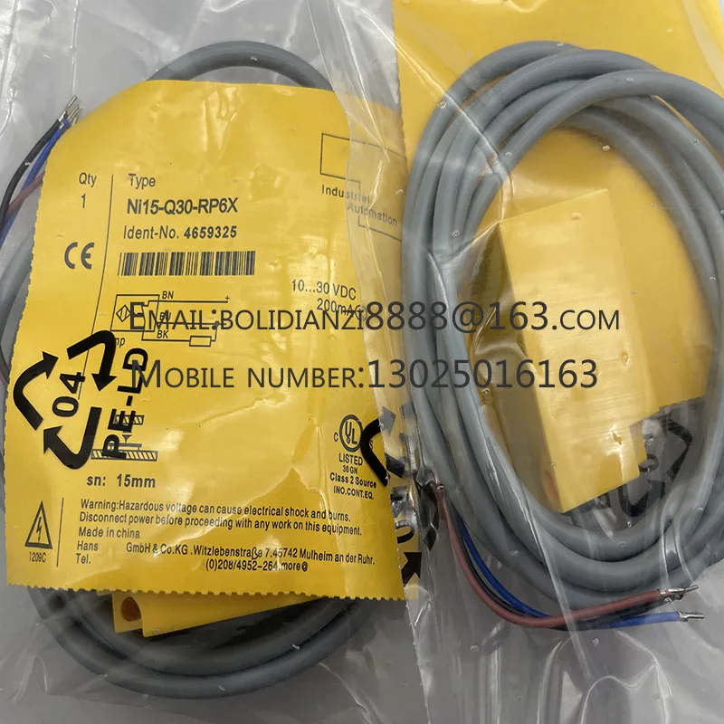 

New proximity switch sensor NI15-Q30-RN6X-H1141/RP6X One year warranty In stock