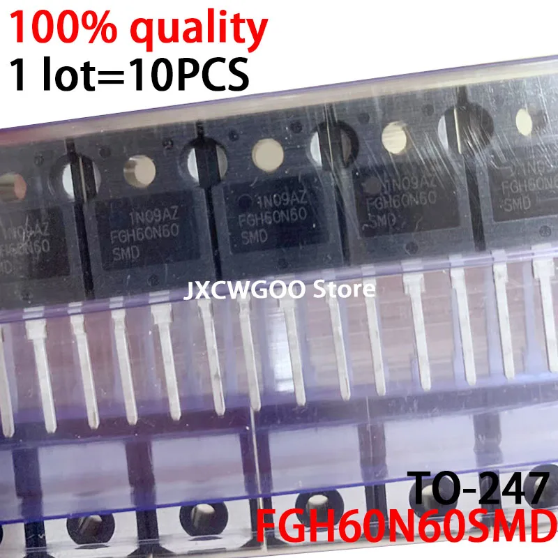 

10PCS FGH60N60SMD FGH60N60 60N60 TO-247 600V 60A IGBT New original