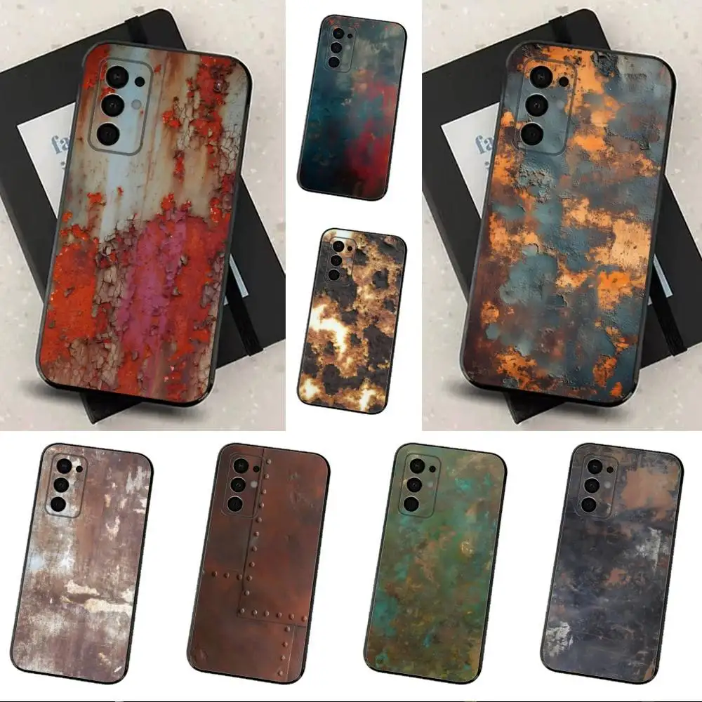 

Rusty Retro Style Industrial Phone Case For Samsung Galaxy A91,A80,A73,A72 ,A71,A53A52,A32 ,A31A22,A21s,A20,Black Cover