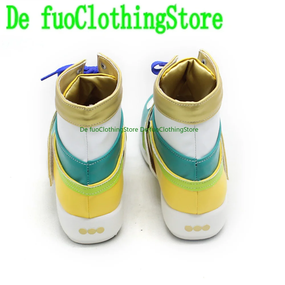 รองเท้าคอสเพลย์ DefuoClothing hololive KYO KANEKO คิโยะ คานะโกะ รองเท้าบูทสำหรับเกมอนิเมะ บทบาทสมมติ งานปาร์ตี้ฮาโลวีน อุปกรณ์ประกอบฉาก รองเท้าบูท