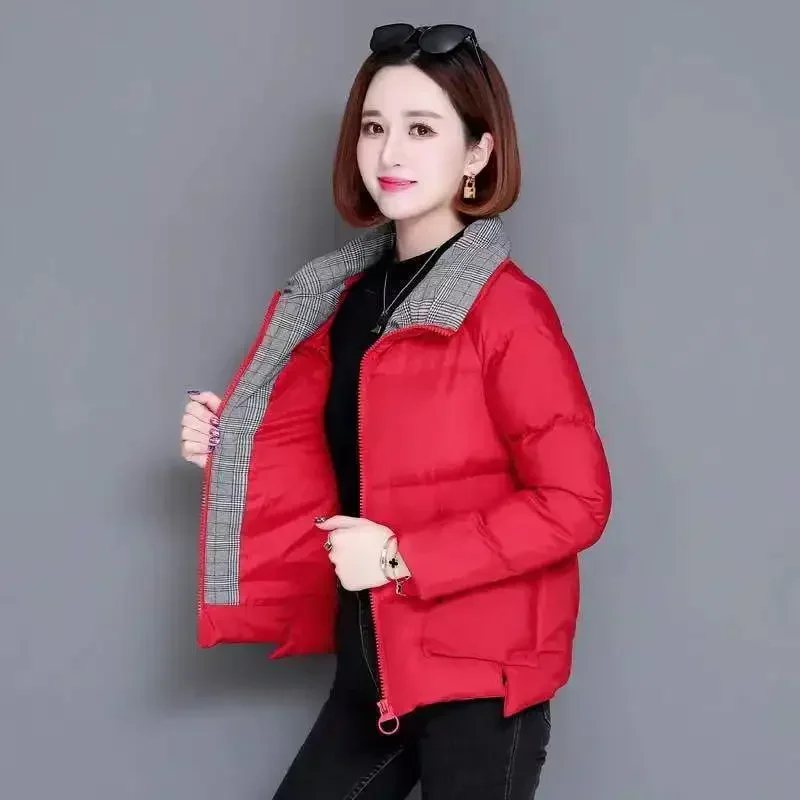 

Short Coats for Women Loose Casual Warm Winter on Sale Parkas Woman Clothes 2024 Thick Youthful Demi-season Great Lined Jackets