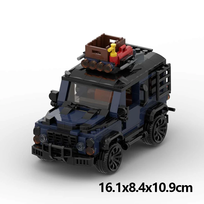 MOC Kreatives City-Offroad-Fahrzeug Defender Bausteinmodell DIY Kinderpuzzle Montage-Spielzeug Geburtstagsgeschenk Dekoration – Detail 14