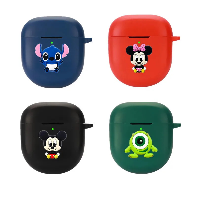 Funda Protectora de Silicona con Diseño de Dibujos Animados Potdemiel para Auriculares BOSE QuietComfort Ultra / Ultra Earbuds 2.ª Generación / QuietComfort Earbuds 2
