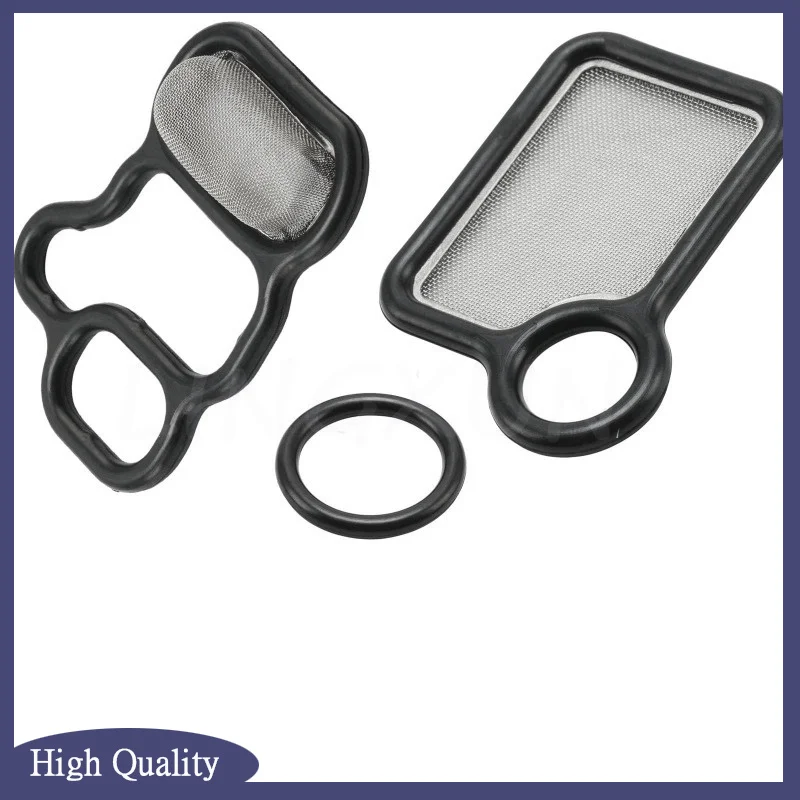 VVT VTEC 3Pcs Solenoid Gasket ValveCover Set 15845RAAA01  91319PAAA01 15815RAAA01 917-176 For Honda Acura Car Accessories
