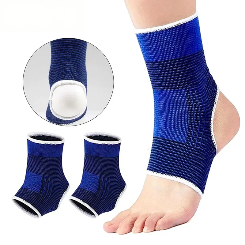 

1Pair Multi-Sport Ankle Brace Knitted Breathable Compression Support for Basketball Football Gym Running Stability Protector