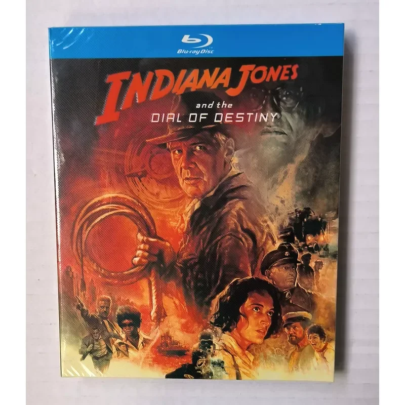 Indiana Jones 5 Wheel of Destiny Blu ray Disc Original Sound Chinese Subtitles Physical Shooting