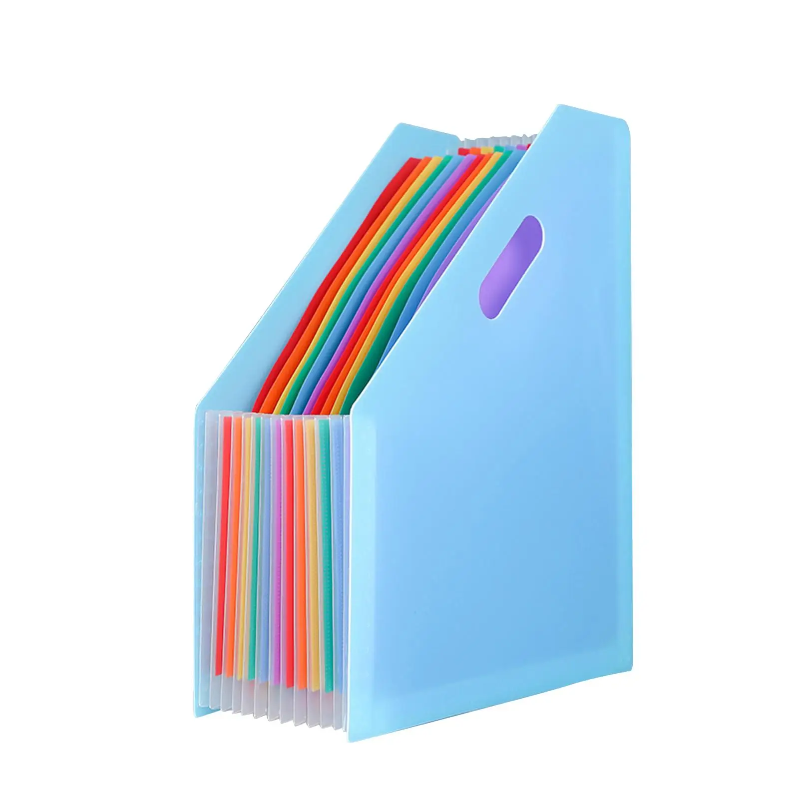 File Organizer Storage File Boxes Portable Student Test Paper Storage Bag Document Bag 13 Layers File Pockets Expanding File