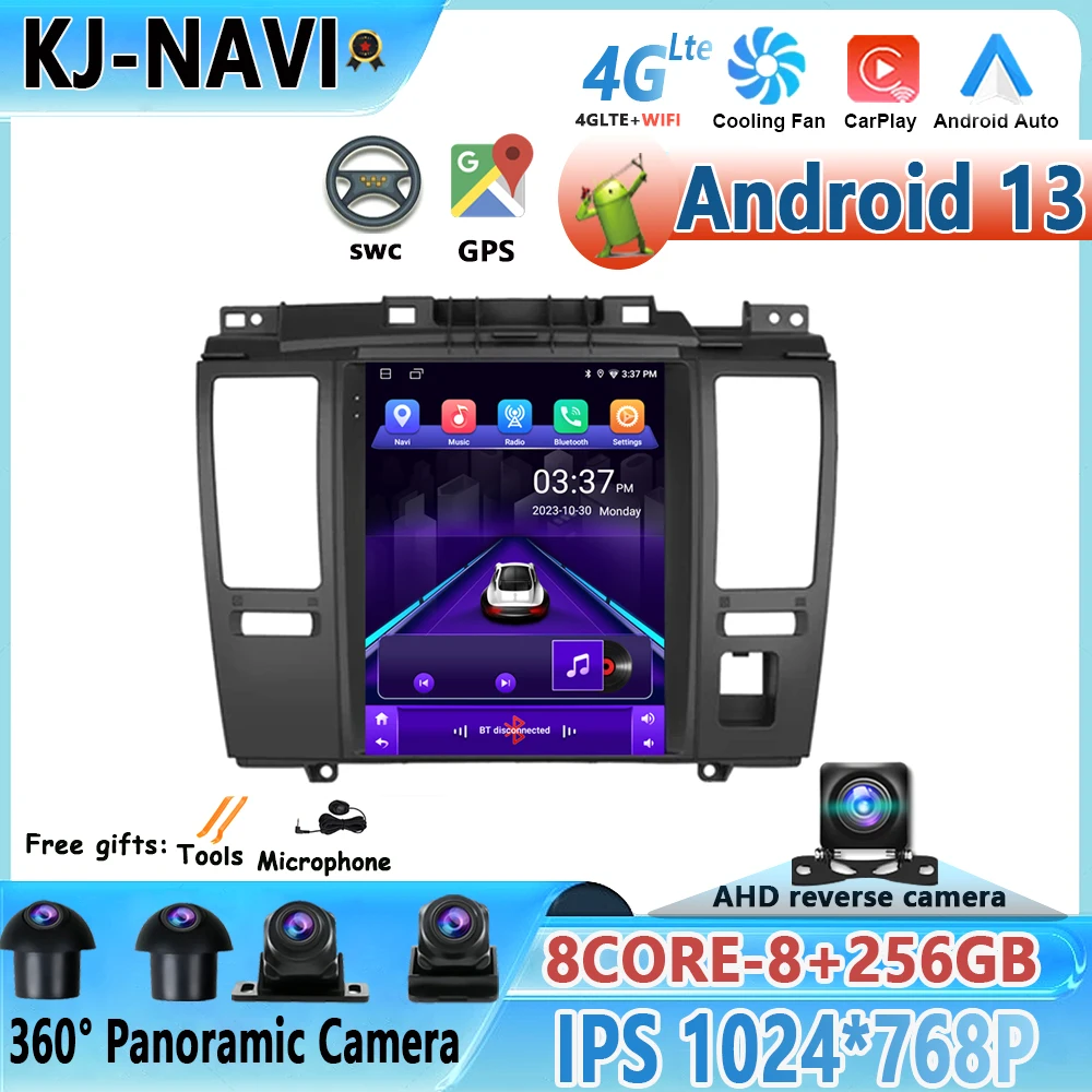 

Car Radio For Nissan Tiida 2008 - 2010 9.7 inch Android 13 Multimedia Video Player Carplay Auto WIFI GPS Touch Screen NO 2DIN BT