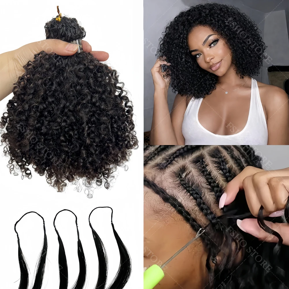 

Афро-кудрявые волосы для плетения крючком, накладные пряди Miracle Knots, мелкие спирали, кудрявые волосы для плетения крючком, линия Feather Line, волосы для плетения крючком для создания причесок.