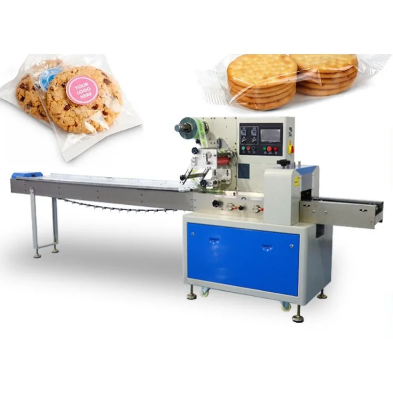 Biscuit Packaging Flow Servo Machine Croissant Making Machine Package Croissant Packaging Machine