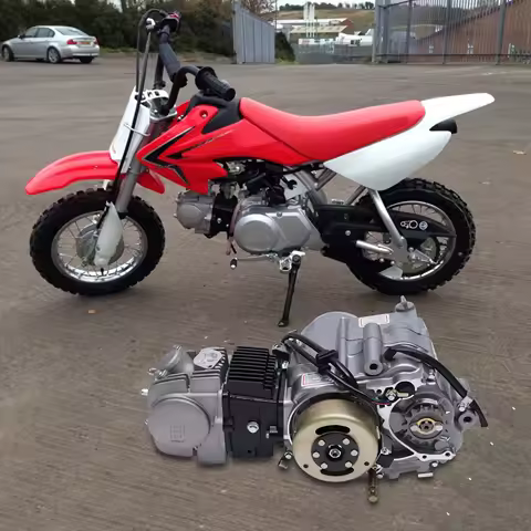 Powerful 125cc 4-Stroke Engine Kit - Air Cooled, 4-Speed Manual Clutch,Idea for Dirt Bikes, ATVs &amp; Mini Motorcycles