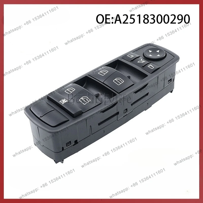 

A2518300290 for auto parts W164 ML350 electric window switch, automotive glass lifter switch