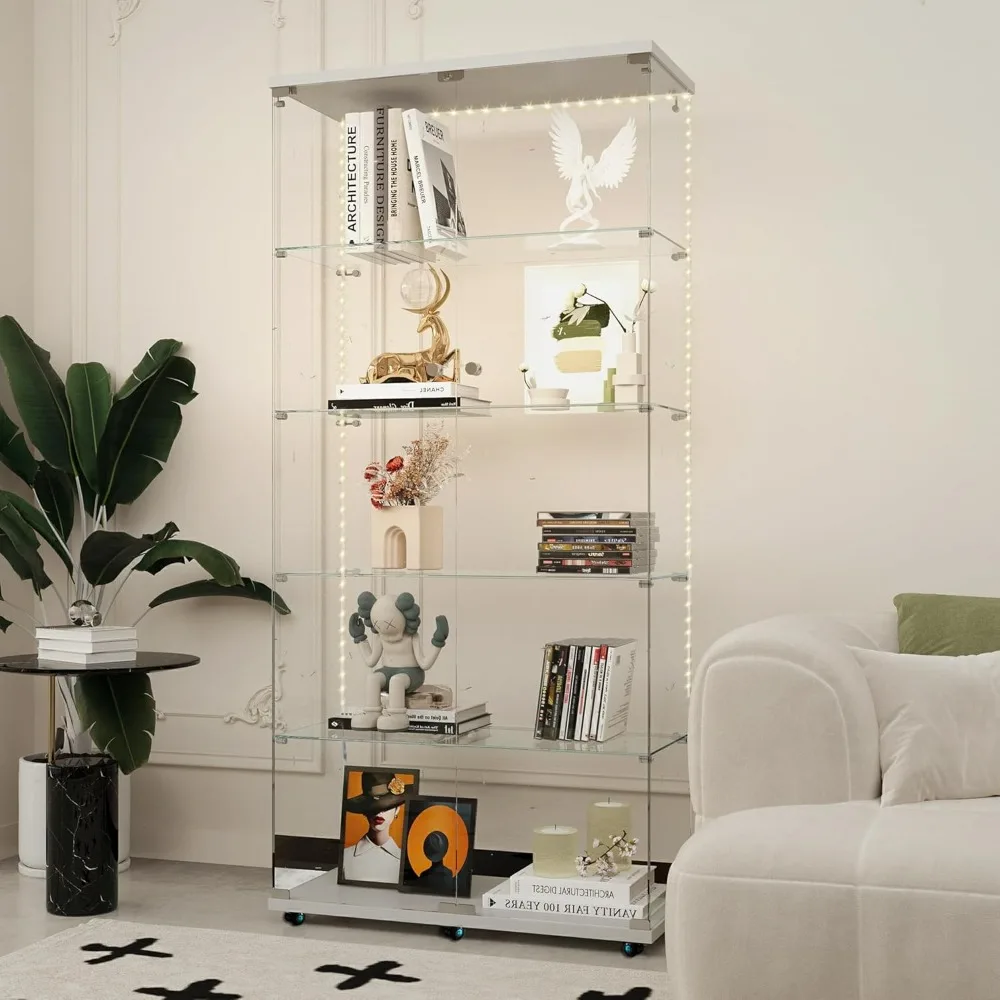 76" H 5-Shelf Led L… - image