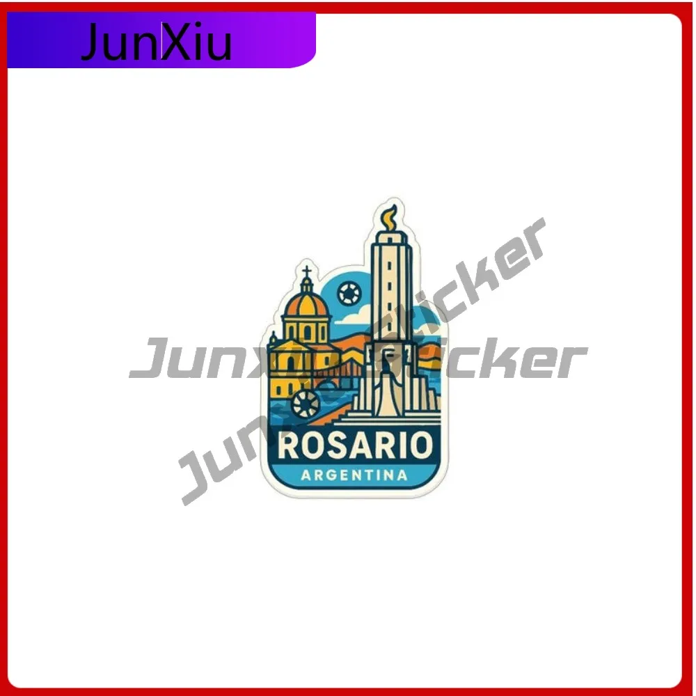 

Rosario Argentina City Sticker Exterior Accessories Vinyl Decal Truck Pickup Camper Car Body Refrigerator Wall Cover Scratches