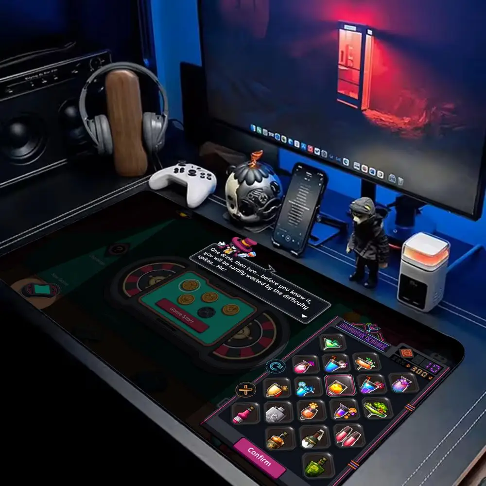 Bingle Bingle Mouse Pad Extra Large XXL Extended Gaming Desk Mat Customizable natural non-slip rubber