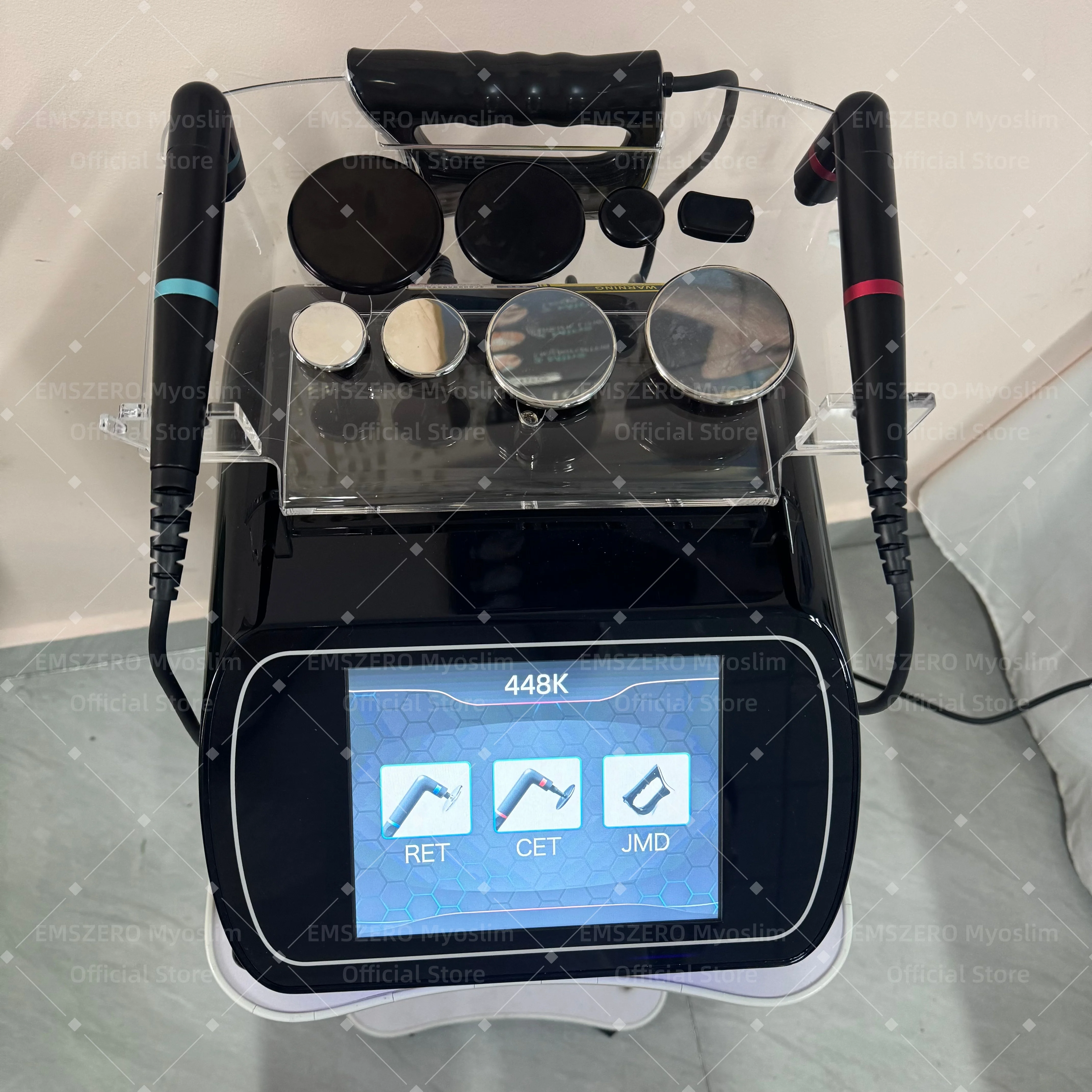 Latest Hot Selling INDIBA Style 448KHZ Tecar Therapy Machine Slimming Pain Relief SPA Beauty Skin Rejuvenation