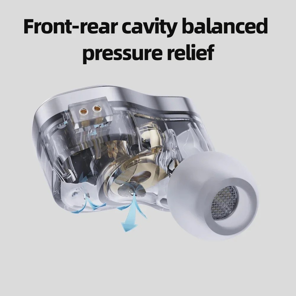 FiiO JD1 auricular intrauditivo controlador dinámico de alto rendimiento Monitor intrauditivo IEM HIFI auriculares estéreo de graves TYPE-C de 3,5 MM con micrófono