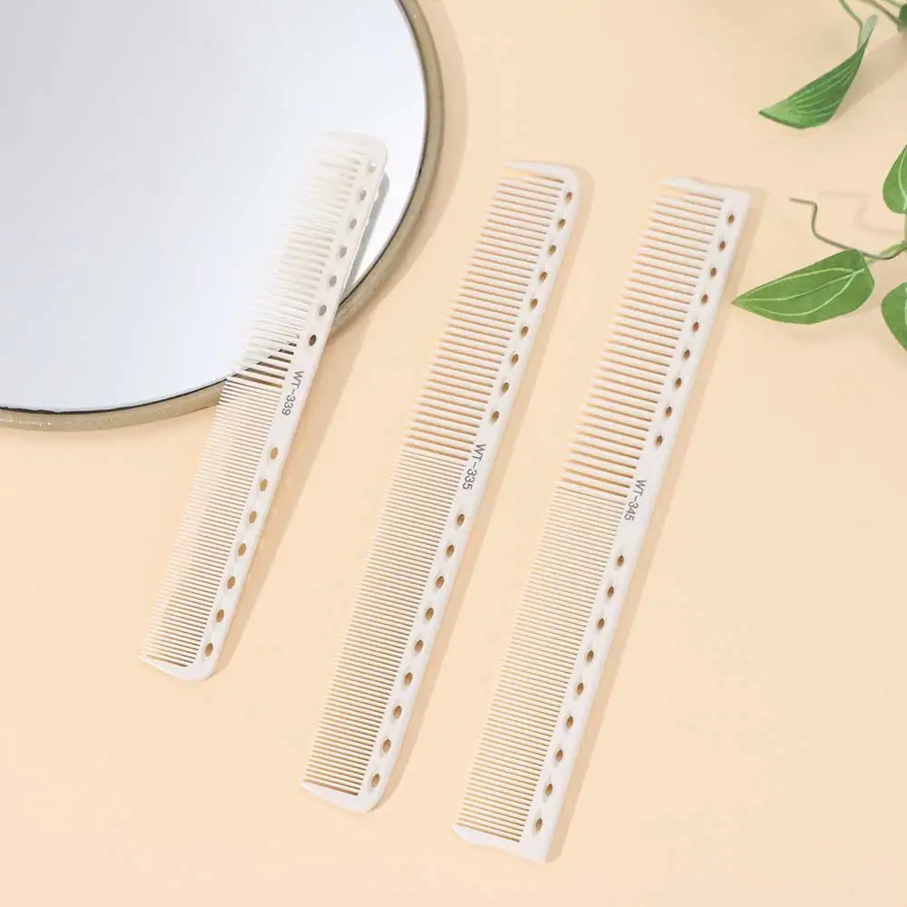 Double-sided Laser Scale Hair Comb Non-slip Handle Hair Brushes Hair Cutting Comb Salon Anti-static