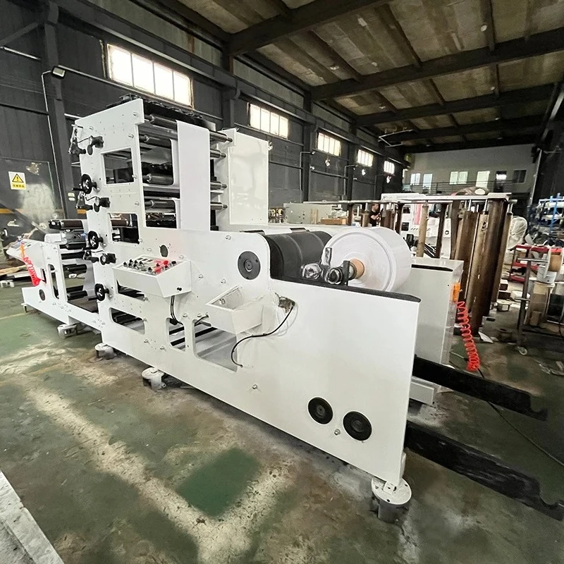 YG Customized Automatic Four-Color Flexographic Printing Machine High-Speed Flexo Press With Eco-Friendly Water-Based Ink 850 Fl