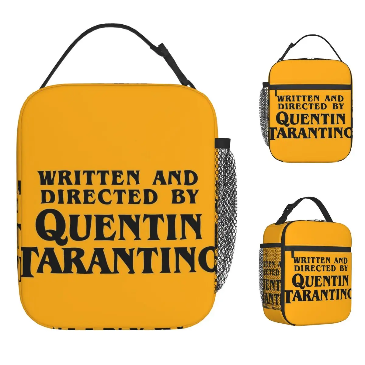 クエンティン・タランティーノ監督・脚本-ランチバッグ-スクールランチボックス-デザイナートート-フードバッグ-防水-便利なクーラーバッグ