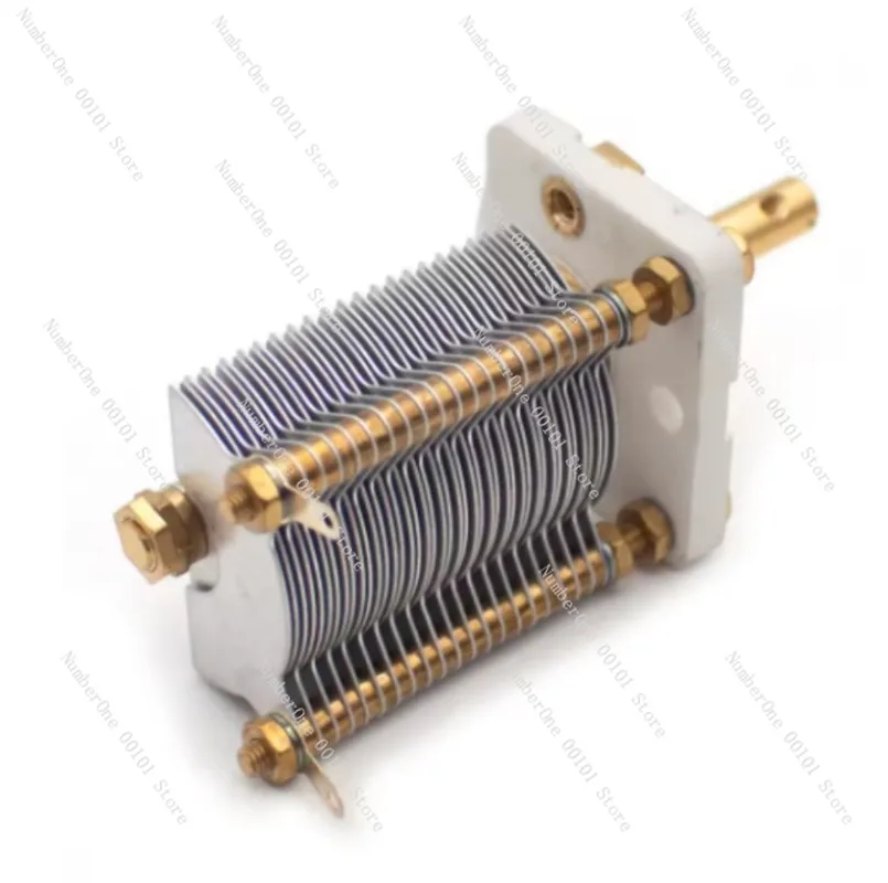 Ceramic single-chip high-voltage air variable capacitor for CW1-270P small circular antenna, adjustable