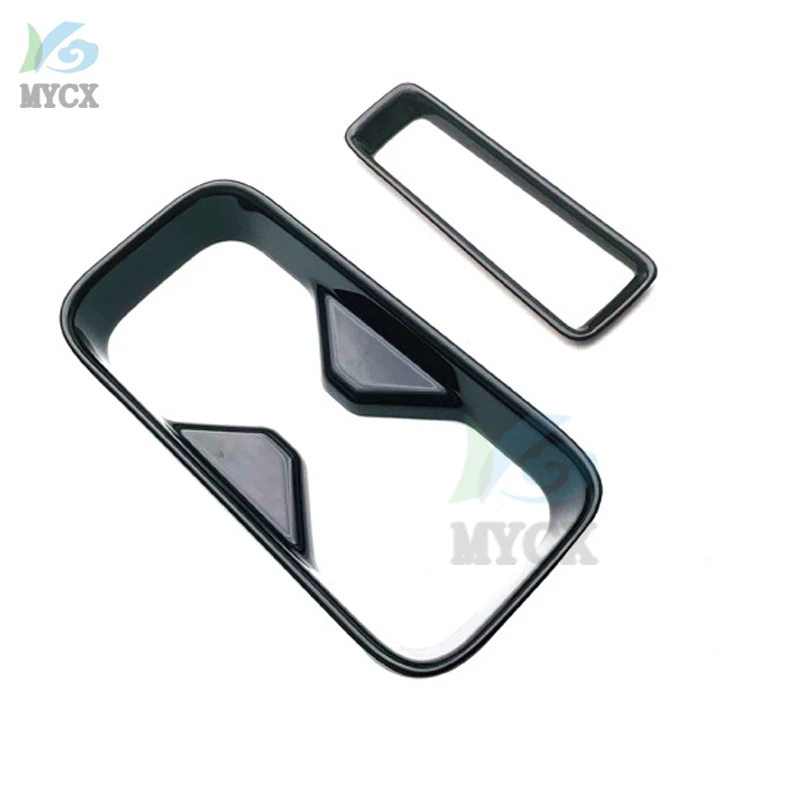 Cubierta de portavasos ABS cromado, decoración para Honda HR-V HRV VEZEL 2021 2022, accesorios de embellecedor Interior superposición