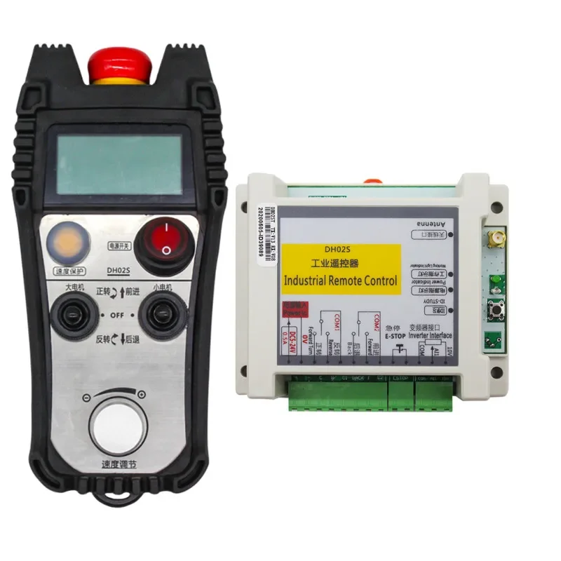 

In stockDH02ST WiXHC IP67 Waterproof Joystick Radio Wireless Industrial Remote Controller for Crane for Various Industrial Uses