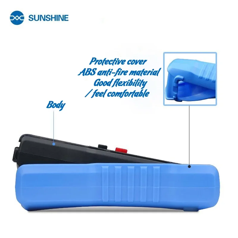 Sunshine DT-19N mini intelligent digital multimeter for mobile phone current and voltage resistance detection