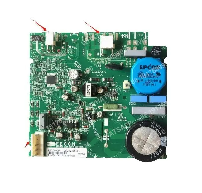 Placa de alimentación del inversor del congelador del refrigerador, placa de alimentación embraco VCC3 2456 193525196 0193525078 VES 2456 193525199-R14