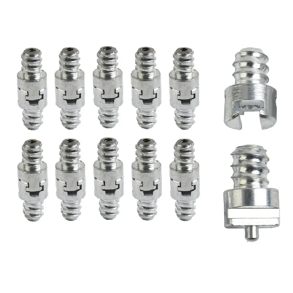 For Electric Drill Pipes Carbon Steel Connector Dredge Machine Dredge Cleaning 16mm 20pcs Connector Kit For Tools