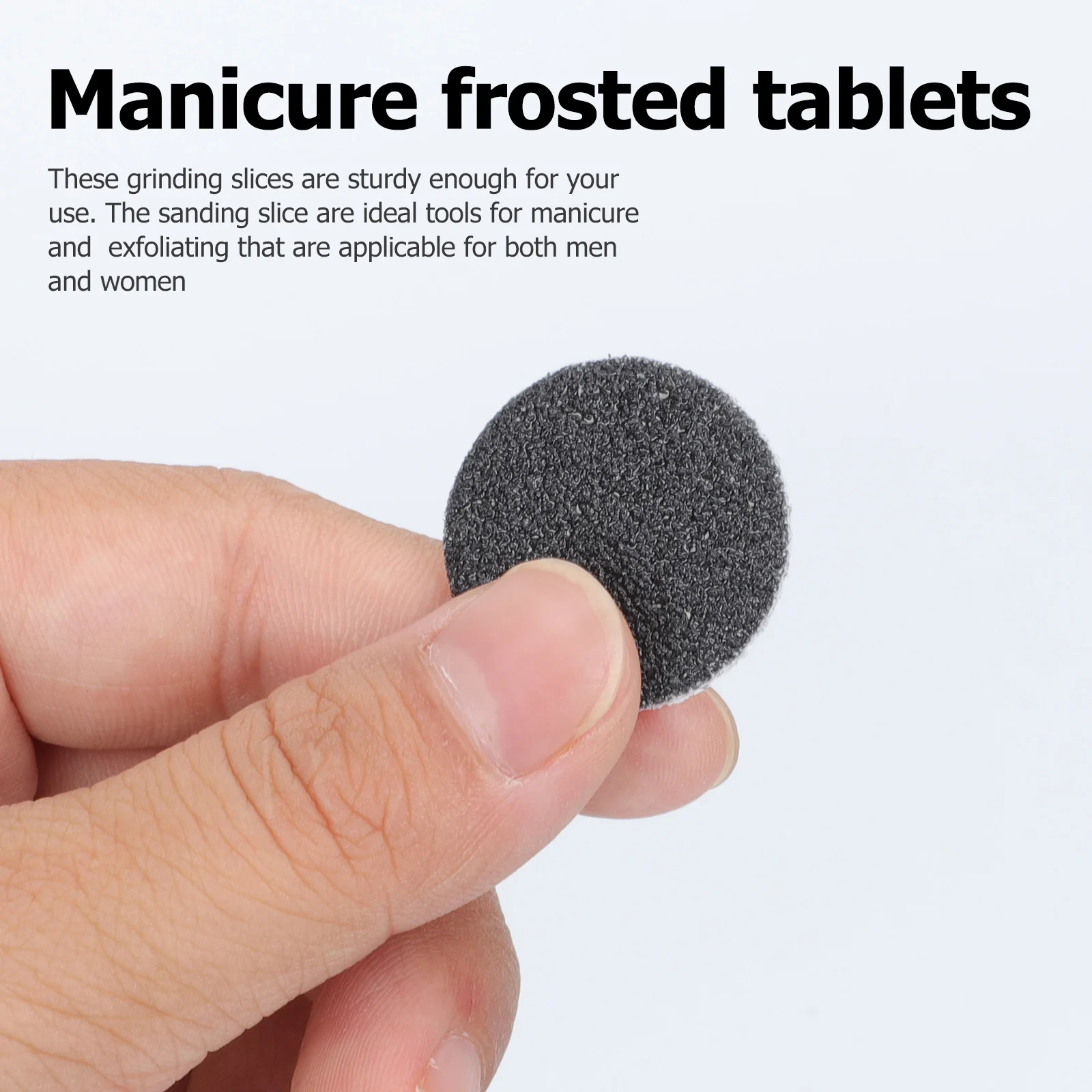 1 Zak Elektrische Manicure Grinder Stevige Polijstpads Exfoliërende Slijpschijfjes Nagel Pedicure Accessoires Dode Huid Verwijderen