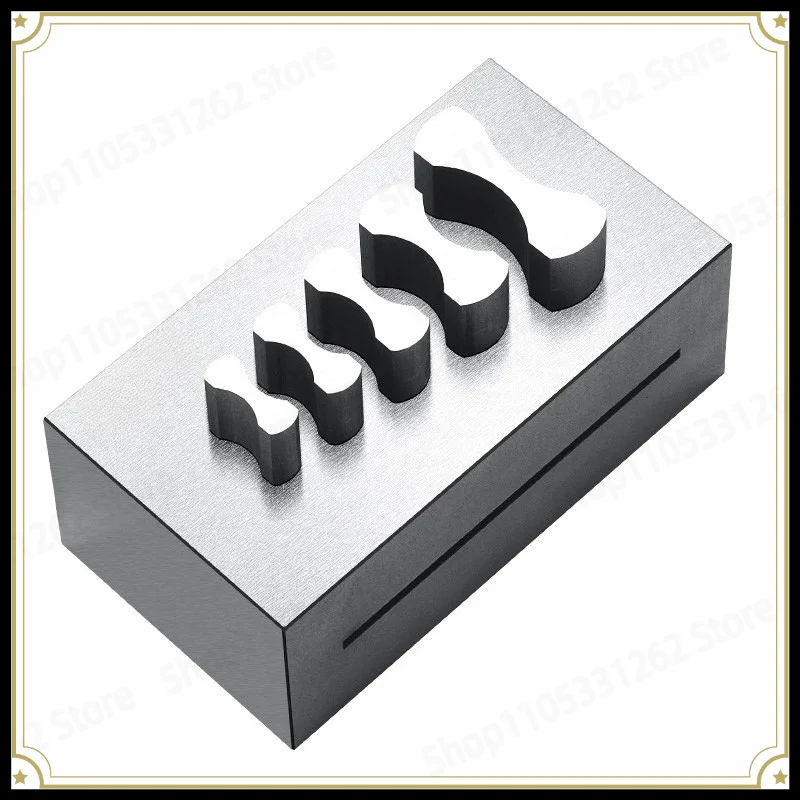 Jewelry Necklace Buckle Punch Plum Blossom Five-pointed Star Gold and Silver Sheet Forming Punch