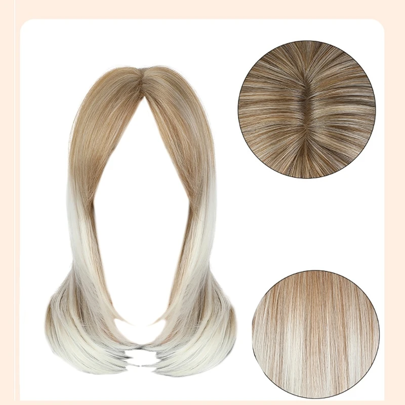 Women Realistic Hair Extension Comfortable Synthetic Hair Wigs Redefining Elegant with Graceful for Wedding Performances