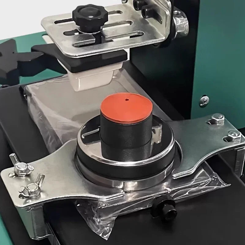 Automatische elektrische tampondrukmachine Oliebeker Codering Afdrukken Inkjetprinter Ronde fles Cosmetische tampondrukmachine