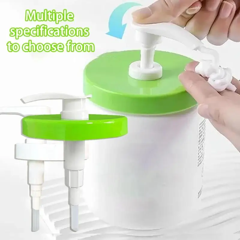 Pump Dispenser For Moisturising Cream 453g 550g 566g/20oz Pump Head With Lid Compatible With Body Moisturizer Cream Replacement